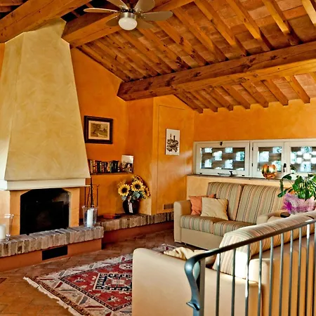 Panoramic In The Tuscan Hills *
