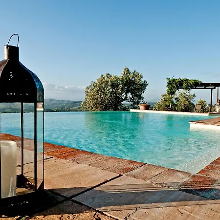 Panoramic In The Tuscan Hills *